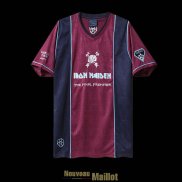 Maillot West Ham United x Iron Maiden Retro Red 2011/2012